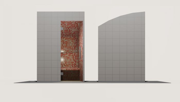 Harvia Modular Tiled Steam Room 1500x1500