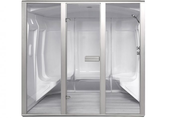 SteamMed 5-6 Person Acrylic Steam Room 