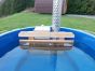 Luxwel 200cm Fibreglass lined Thermo-Spruce Hot Tub