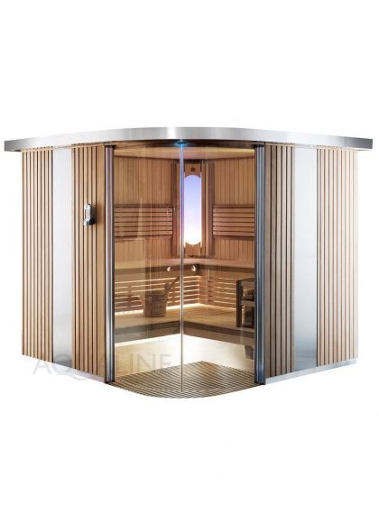 Harvia Rondium Traditional Finnish Sauna (1945 x 1945 mm)