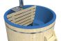 Luxwel 200cm Fibreglass lined Thermo-Spruce Hot Tub