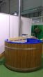 Luxwel 170cm Fibreglass lined Thermo-Spruce Hot Tub