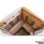 SaunaMed 4-6 Person Luxury Cedar FAR Infrared Sauna EMR Neutral™