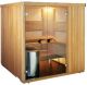 Harvia Variant Glass Front Traditional Finnish Sauna (1945 x 1945 x 2030 )