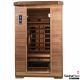 SaunaMed 2 Person Luxury Cedar FAR Infrared Sauna EMR Neutral™